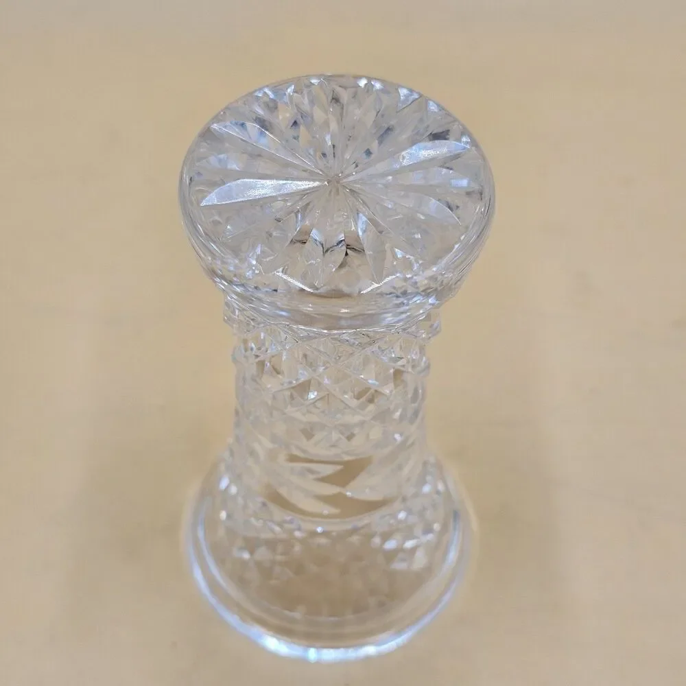 Vintage Waterford Crystal Glandore Mini Vase 4.5” Heavy